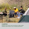 image:imageIRIS USA 4 Pack TrailBox 8 Gallon Lockable Storage Trunk Box Truck Bed Bin HeavyDuty Containers Camping Gear Adventure Chest  Dark GrayGrayDark Gray
