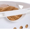 image:imageIRIS USA Plastic Laundry Basket 15 Bushel 50L Large Clothes Hamper with Ventilation Holes BuiltIn Handles amp Hip Hold Laundry Organizer for Bedroom Bathroom Dorm Sage GreenWhite