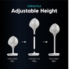 image:imageIRIS WOOZOO Pedestal 360 Oscillating DC Motor Standing Fan with Remote Control