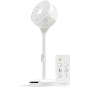 image:imageIRIS WOOZOO Pedestal 360 Oscillating DC Motor Standing Fan with Remote Control