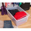 image:imageIRIS USA 8Pack Plastic Storage Bins with Lids 7 Quart Clear Stackable Small Storage Containers Latching Organizer Tote for Pantry Classroom Closet Crafts Hobby Office amp Home OrganizationClear