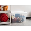 image:imageIRIS USA 8Pack Plastic Storage Bins with Lids 7 Quart Clear Stackable Small Storage Containers Latching Organizer Tote for Pantry Classroom Closet Crafts Hobby Office amp Home OrganizationClear