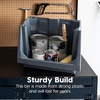 image:imageIRIS USA Open Front Storage Bins Jumbo Stackable Storage Bins 3 Pack  Heavyduty interlocking bins provide openfront access for garage tools hardware sporting goods and workshop storageJumbo  3 Pack