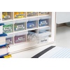 image:imageIRIS Plastic Hardware Storage Drawer 44 Drawer Parts Cabinet  Yellow  Wallmountable Stackable Building Bricks Screws Nuts amp Bolts Hardware Garage Tool StorageWhite