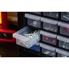 image:imageIRIS Plastic Hardware Storage Drawer 44 Drawer Parts Cabinet  Yellow  Wallmountable Stackable Building Bricks Screws Nuts amp Bolts Hardware Garage Tool StorageBlack