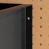 image:imageIRIS Plastic Hardware Storage Drawer 44 Drawer Parts Cabinet  Yellow  Wallmountable Stackable Building Bricks Screws Nuts amp Bolts Hardware Garage Tool StorageBlack