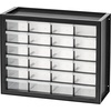 image:imageIRIS Plastic Hardware Storage Drawer 44 Drawer Parts Cabinet  Yellow  Wallmountable Stackable Building Bricks Screws Nuts amp Bolts Hardware Garage Tool StorageBlack