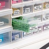 image:imageIRIS Plastic Hardware Storage Drawer 44 Drawer Parts Cabinet  Yellow  Wallmountable Stackable Building Bricks Screws Nuts amp Bolts Hardware Garage Tool StorageWhite