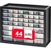 image:imageIRIS Plastic Hardware Storage Drawer 44 Drawer Parts Cabinet  Yellow  Wallmountable Stackable Building Bricks Screws Nuts amp Bolts Hardware Garage Tool StorageBlack