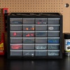 image:imageIRIS Plastic Hardware Storage Drawer 44 Drawer Parts Cabinet  Yellow  Wallmountable Stackable Building Bricks Screws Nuts amp Bolts Hardware Garage Tool StorageBlack