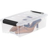 image:imageIRIS USA 72 QT Plastic Storage Box with Lid and Latches  8 Pack  BPAFree SeeThrough Organizing Solution Durable Nestable Stackable Containers Secure Pull Handle  ClearClear