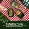image:imageIRIS USA Meal Prep Containers 36oz  50 Pack 100Piece 2Compartment  Reusable Food Storage Containers with Lids Plastic Kitchen Food Prep To Go Lunch Box Microwave Freezer Dishwasher Safe36 Oz  2 comp
