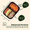 image:imageIRIS USA Meal Prep Containers 36oz  50 Pack 100Piece 2Compartment  Reusable Food Storage Containers with Lids Plastic Kitchen Food Prep To Go Lunch Box Microwave Freezer Dishwasher Safe36 Oz  2 comp