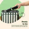 image:imageIRIS USA Meal Prep Containers 36oz  50 Pack 100Piece 2Compartment  Reusable Food Storage Containers with Lids Plastic Kitchen Food Prep To Go Lunch Box Microwave Freezer Dishwasher Safe36 Oz  2 comp