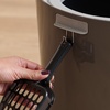 image:imageIRIS USA XXLarge Top Entry Cat Litter Box Dog Proof GrayWhite  Extra Large Heavy Duty Plastic Big Cats Secure 4Buckle Lock Tracking Control Lid Quick CleanupBlack