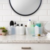 image:imageIRIS USA Plastic Storage Basket with Lid 16Pack Stackable for Kitchen Bathroom Bedroom Closet Kids Room Office Easy to Clean Stylish Design Shelf Organizer PearlPearl