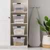 image:imageIRIS USA 45 Quart Plastic Storage Container Bin with Latching Lid Clear 4 Pack