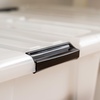 image:imageIRIS USA 45 Quart Plastic Storage Container Bin with Latching Lid Pearl 4 Pack